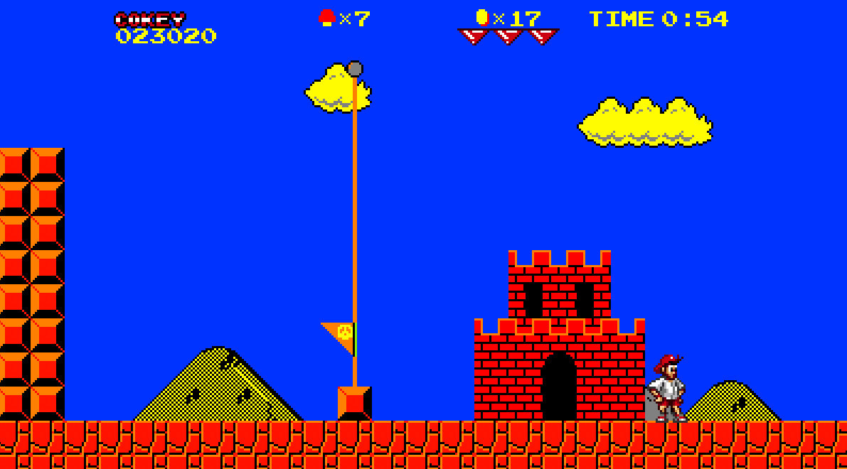 Super Mario Bros Special PC-8801 (1.9.3) Mod for Boll Deluxe
