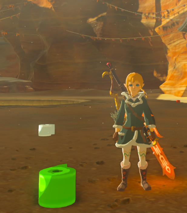 Toilet Paper Money [The Legend of Zelda Breath of the Wild (WiiU)] [Mods]