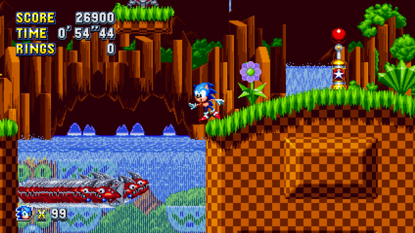 Sonic Mania Armless Sonic + More Green Hill 