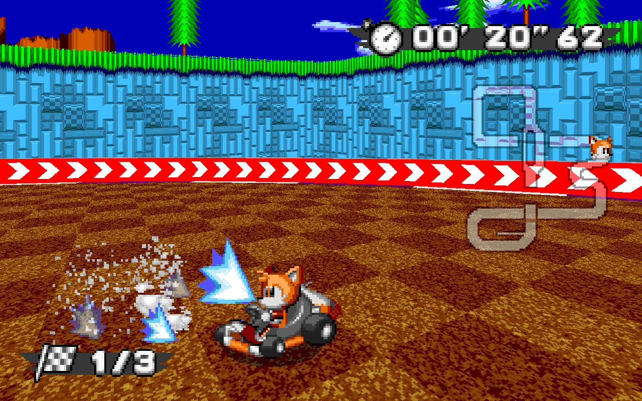 cd Tails wants a frend [Sonic Robo Blast 2 Kart] [Mods]