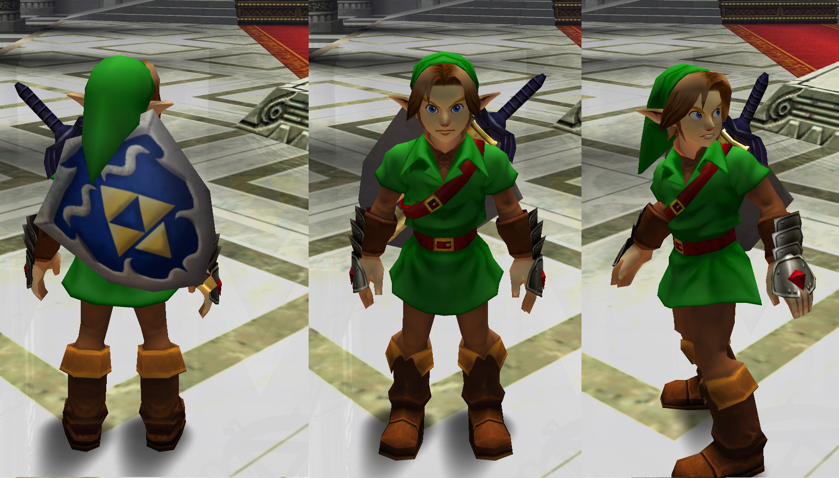 Link Pack [The Legend of Zelda: Ocarina of Time 3D] [Mods]