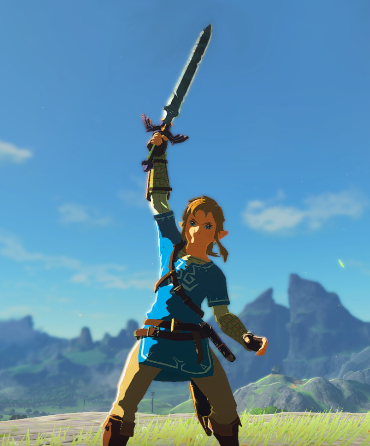 Wii U - The Legend of Zelda: Breath of the Wild - Master Sword - The Models  Resource