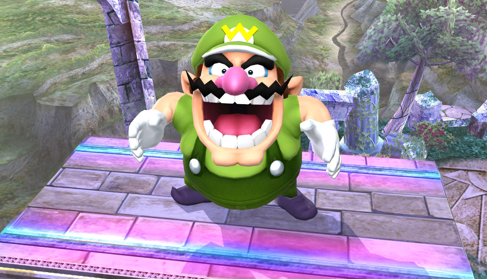 Smash 3C Revised Wario [Super Smash Bros. Brawl] [Mods]