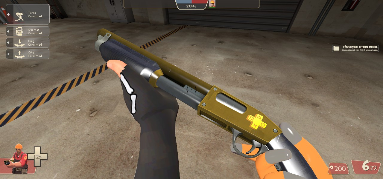 Ps plus shotgun | Now with blue barrel