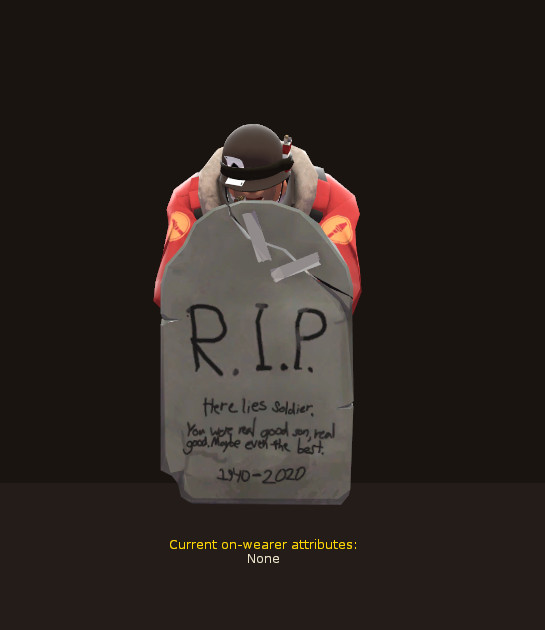 RIP SOLDIER 1940-2020