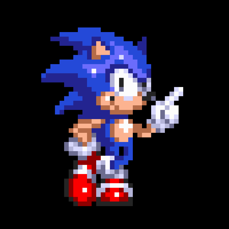 Sonic 3 A.I.R With Better Sonic Sprites 