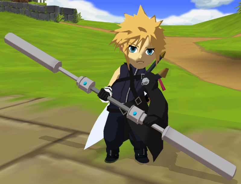 Cloud Strife The Legend Of Zelda The Wind Waker Mods