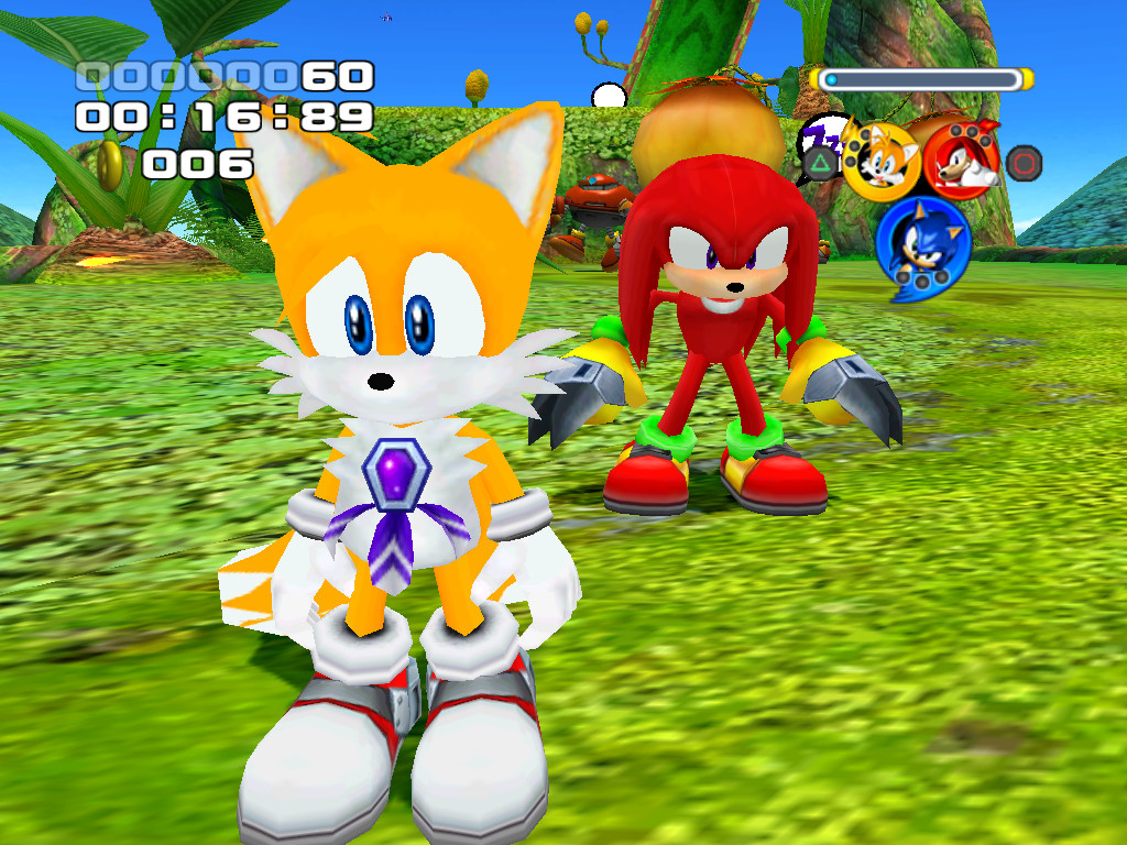 Super Skins for Knuckles and Tails [Sonic Heroes] [Mods]