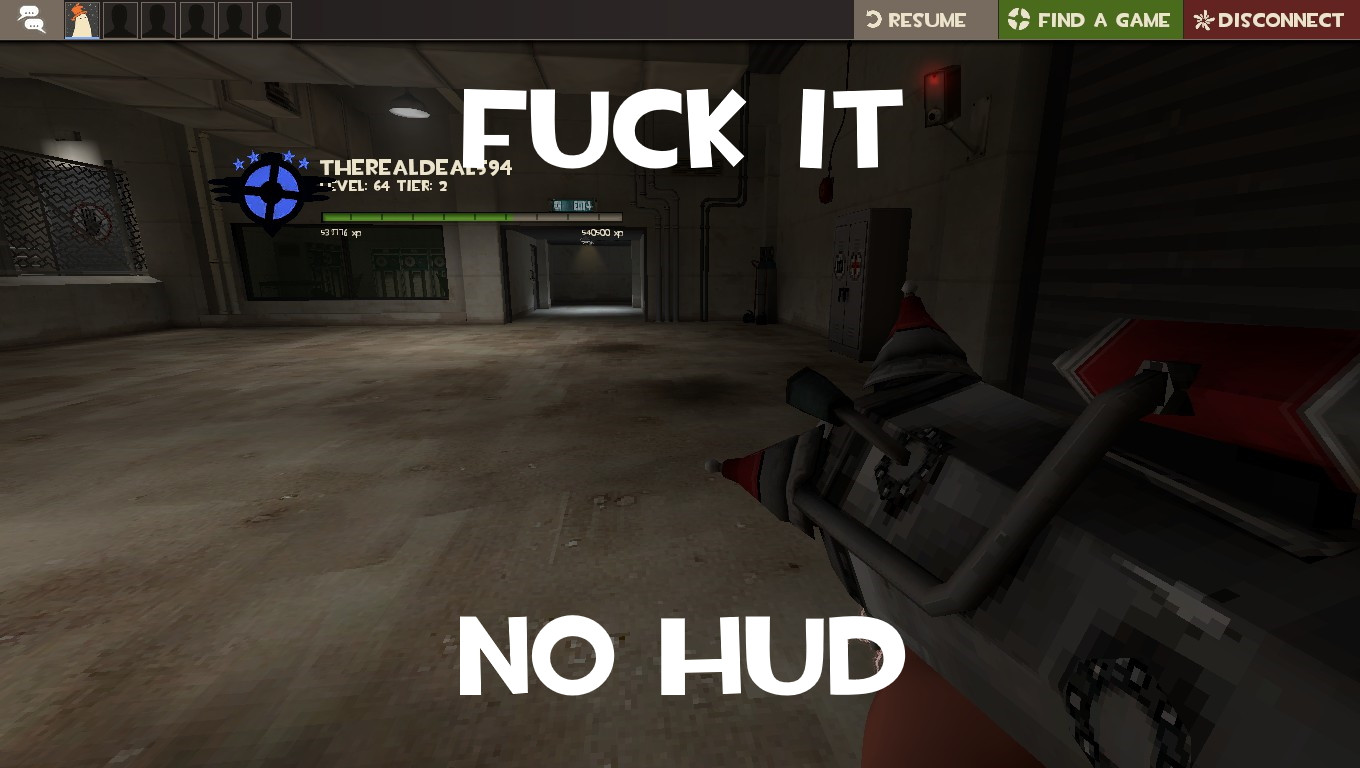 no hud