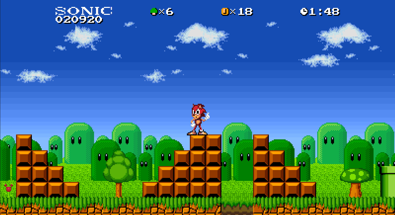 Sonic 1 Game Gear [Boll Deluxe] [Mods]