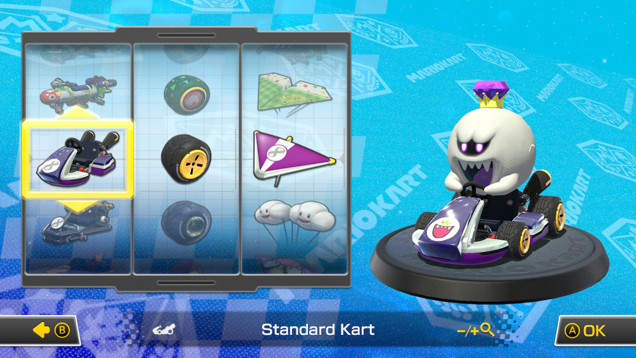 King Boo (Luigi's Mansion) from Mario Kart Tour [Mario Kart 8 Deluxe ...