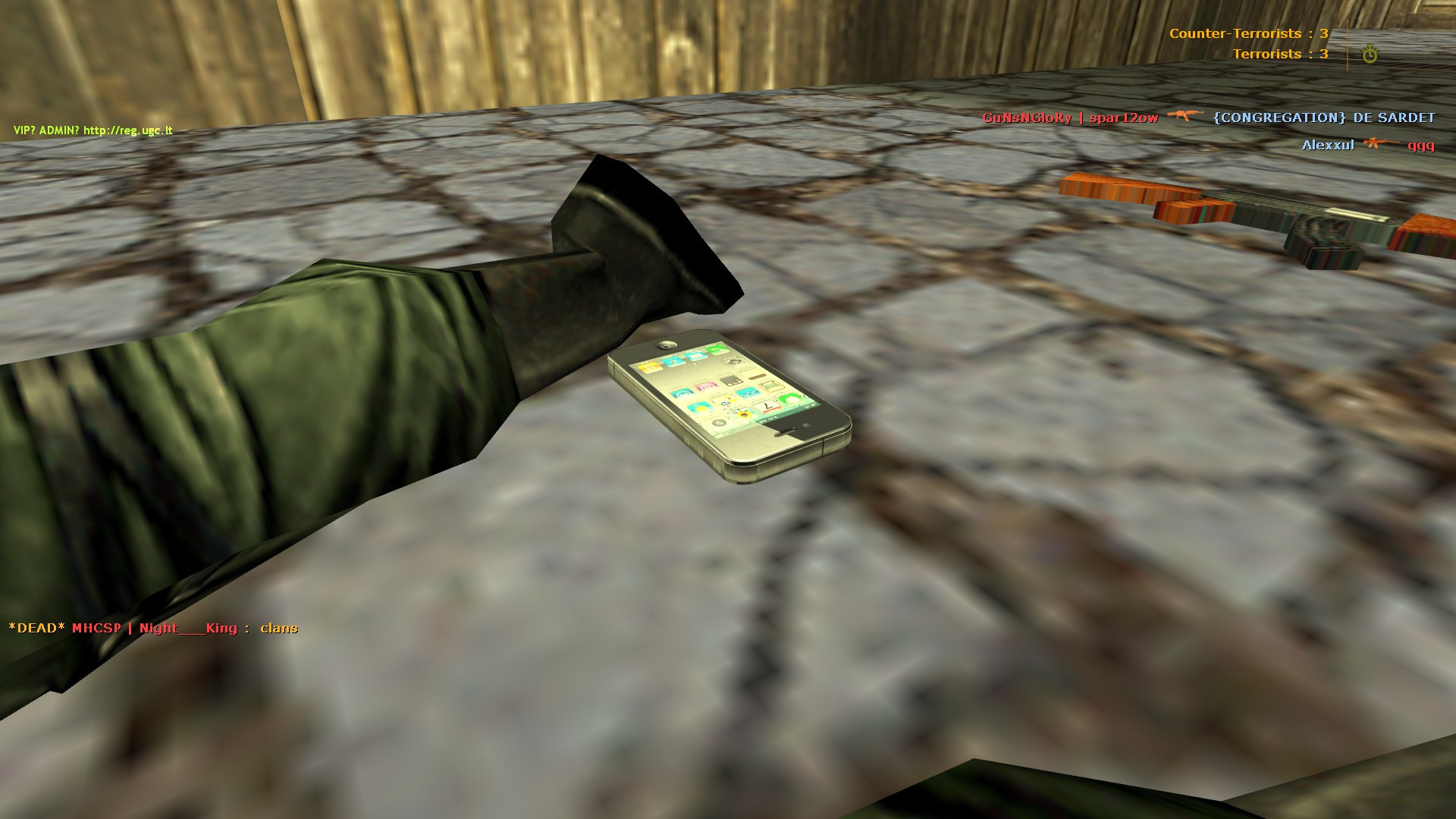 Apple iPhone 4 (CS 1.5 compatible) [Counter-Strike 1.5] [Mods]