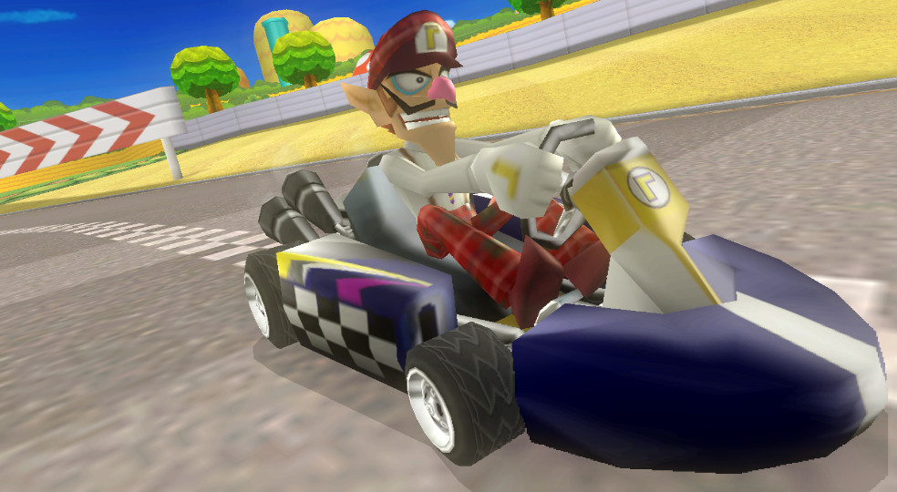 Waluigi Bus Driver Mario Kart Wii Mods 7808