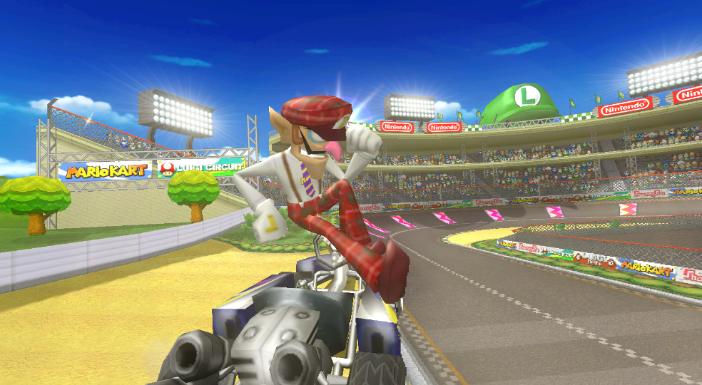 Waluigi Bus Driver Mario Kart Wii Mods 1207