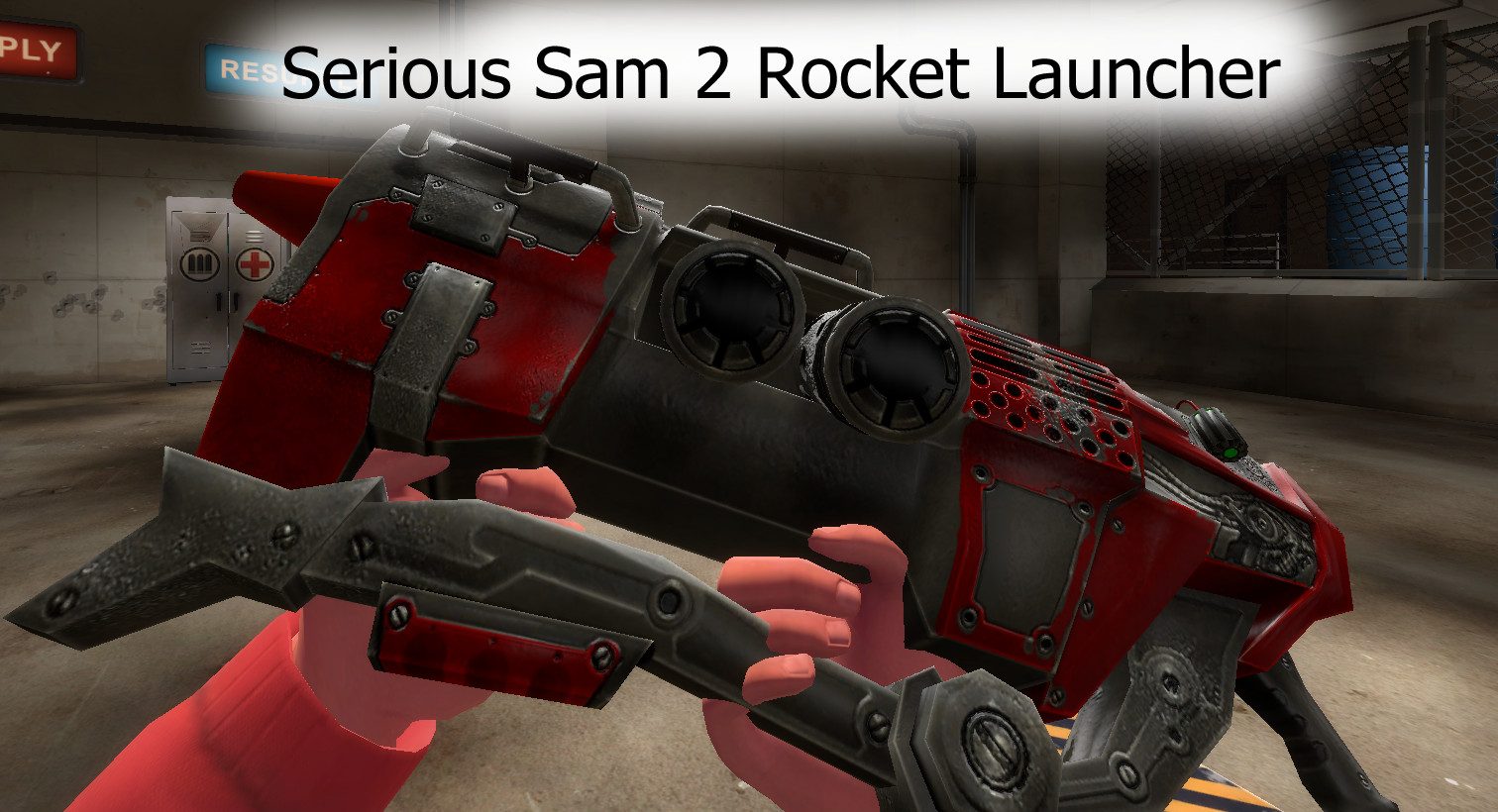 Serious Sam 2 Rocket launcher