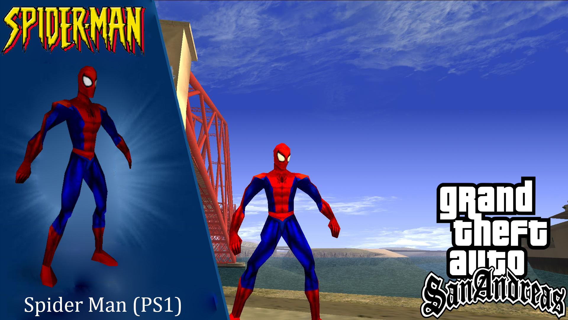 Spider Man (PS1) [Grand Theft Auto: San Andreas] [Mods]