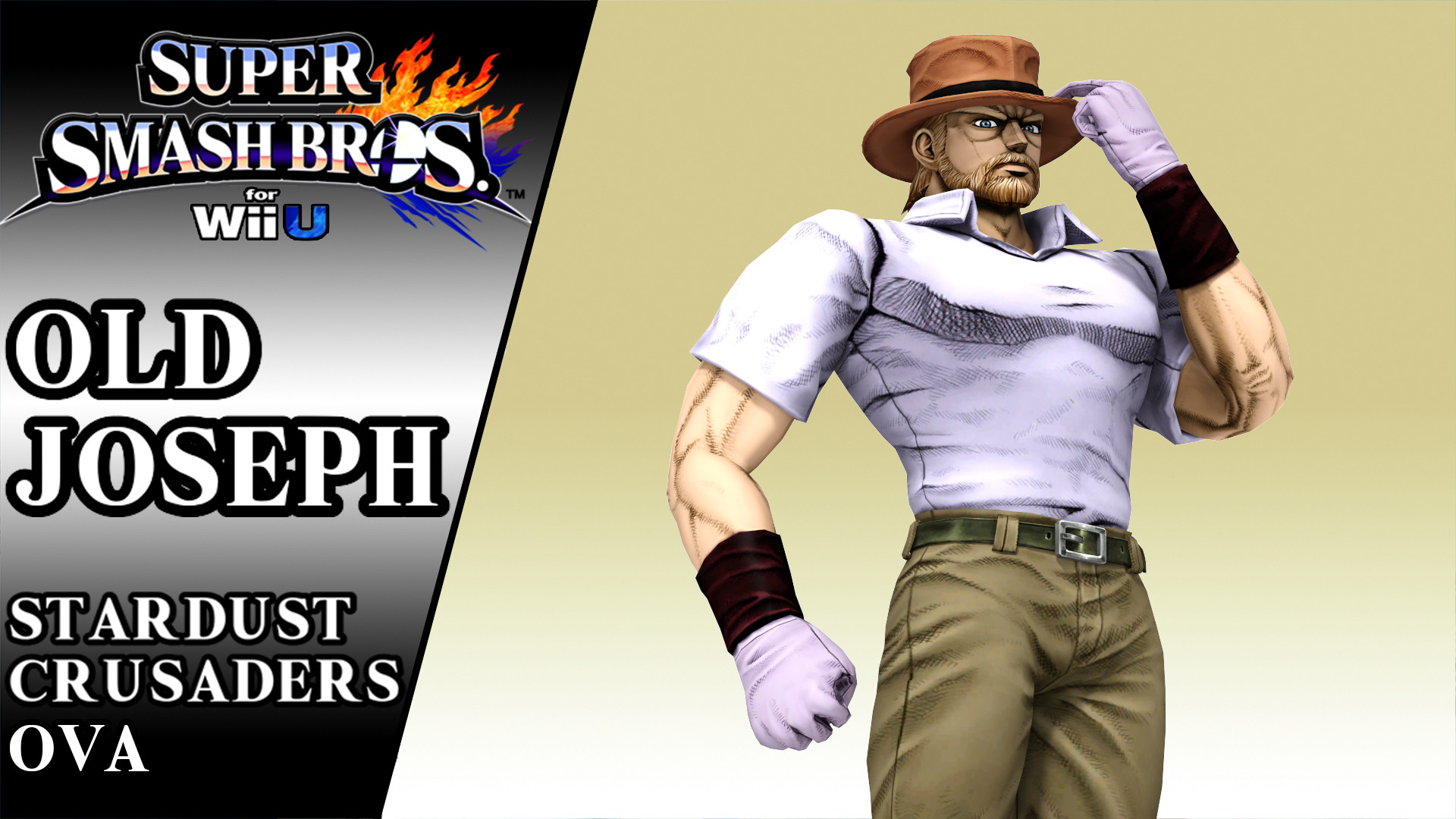 Old Joseph Stardust Crusaders Part 3 Super Smash Bros Wii U Mods - old joseph joestar roblox avatar