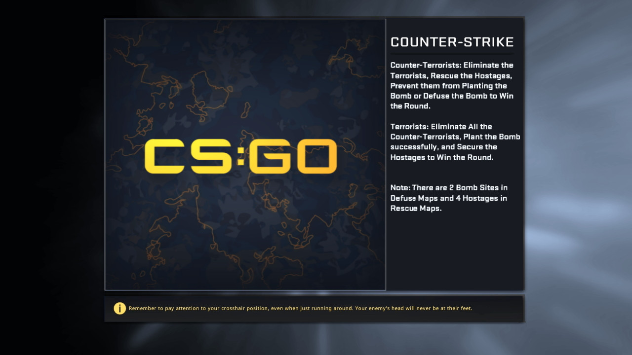 CSGO Shattered Web loading screen" [Counter-Strike 1.6] [Mods]
