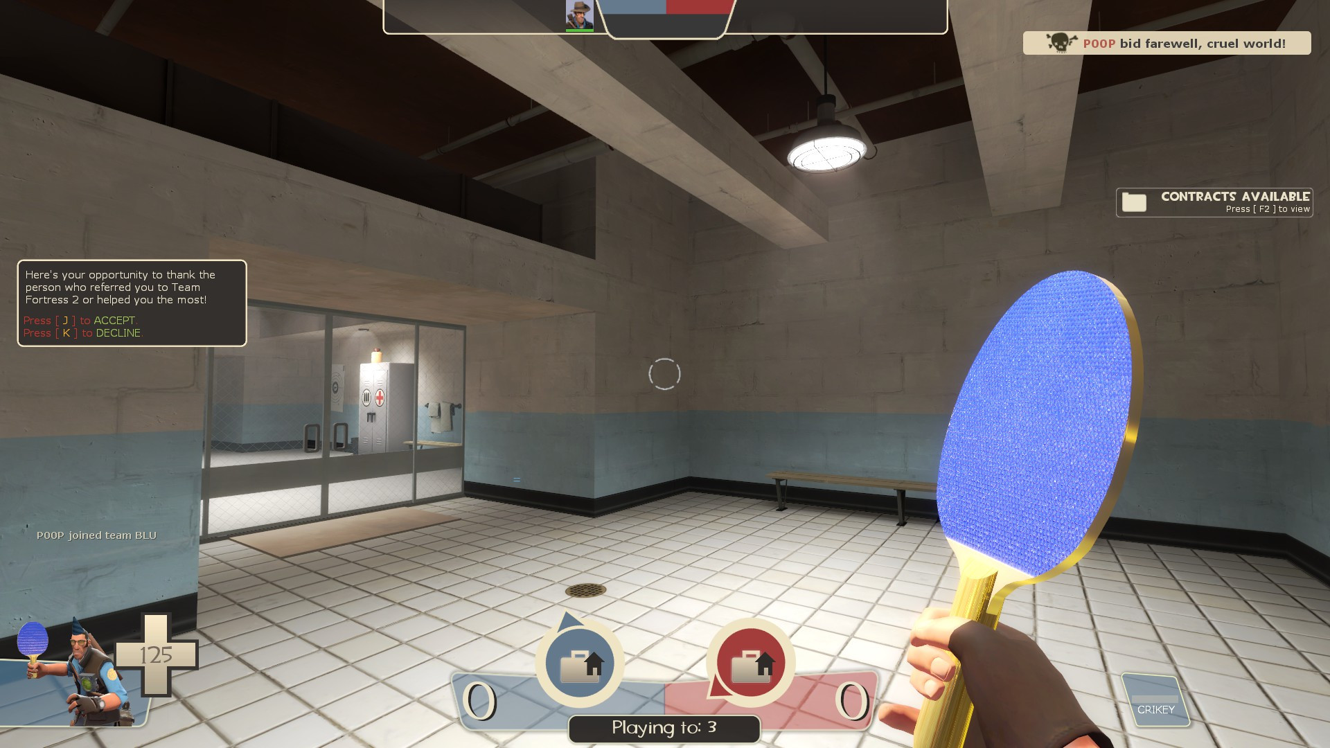 Ping Pong Paddle Team Fortress 2 Mods