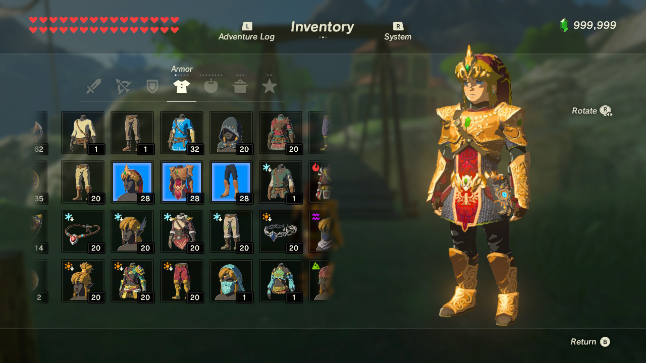 Magic Armor from Twilight Princess [The Legend of Zelda: Breath of the Wild  (Switch)] [Mods]