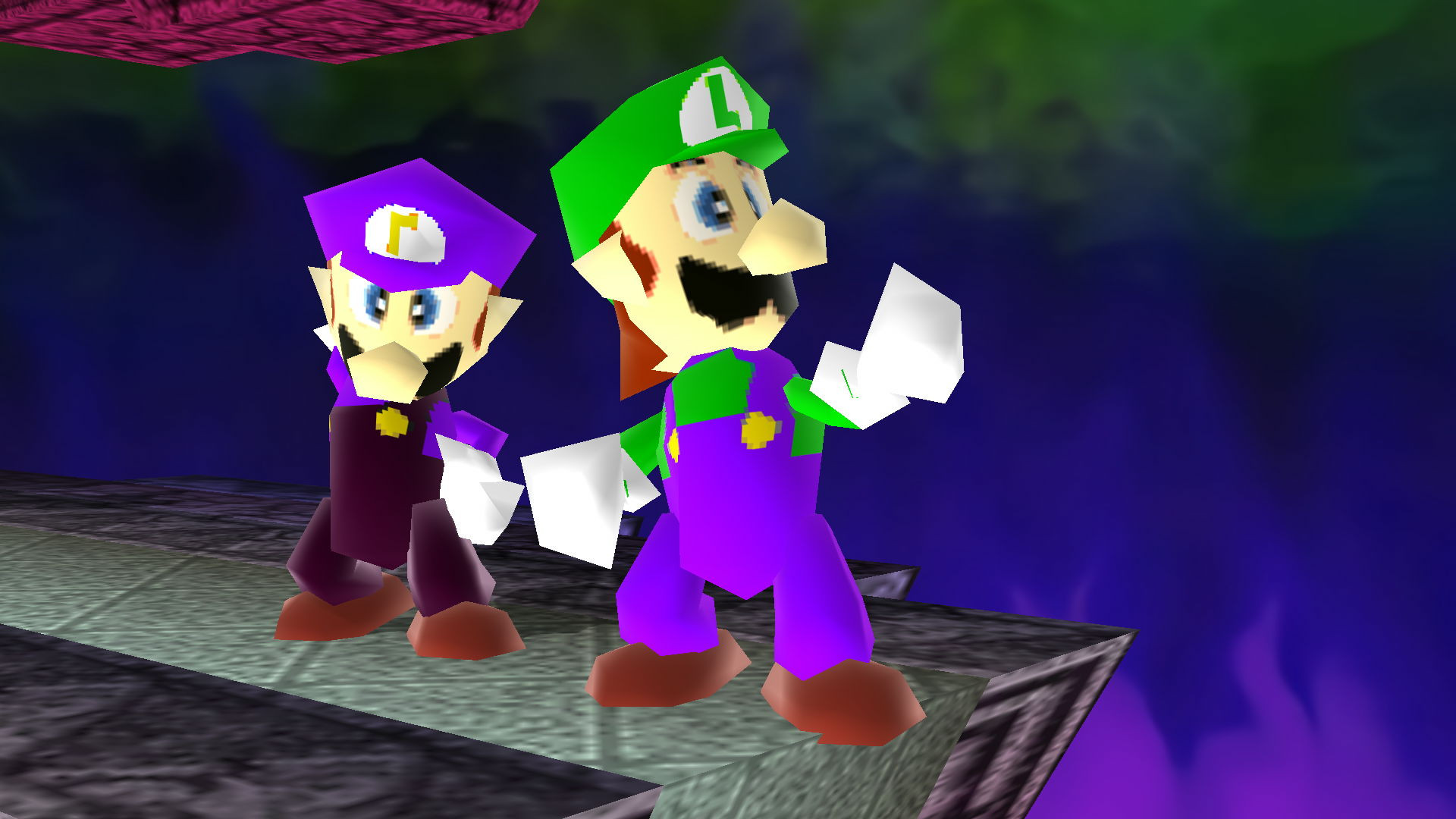 Smash 64 Luigi [Super Smash Bros. (Wii U)] [Mods]