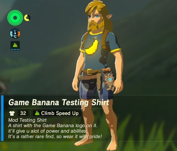 Gamebanana TShirt [The Legend of Zelda Breath of the Wild (WiiU)] [Mods]