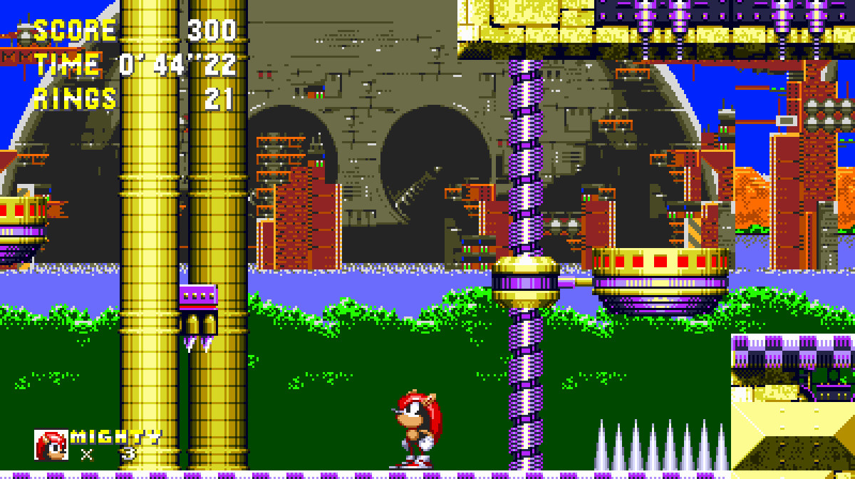 Mighty the Armadillo in Sonic 3 A.I.R [Sonic 3 A.I.R.] [Mods]