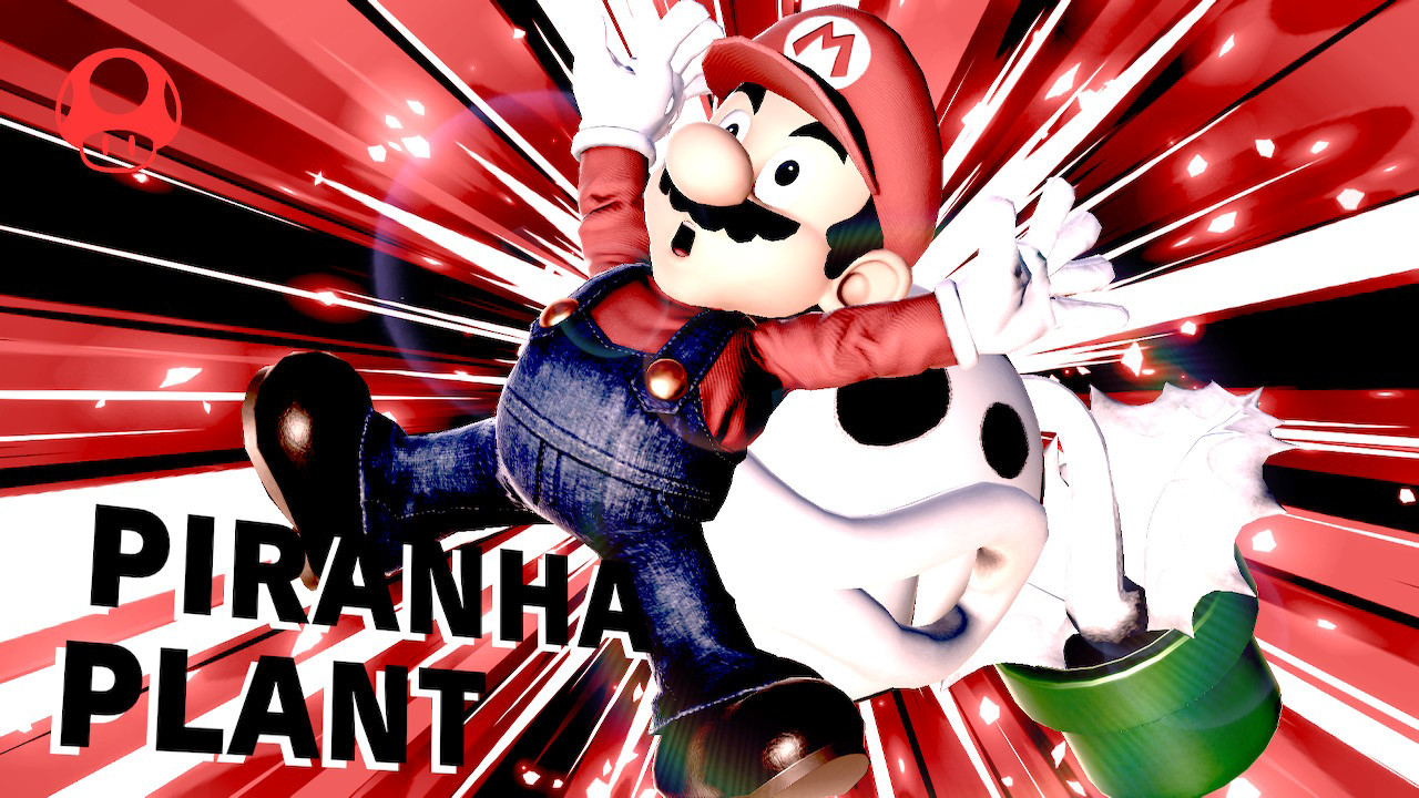 Dry Piranha Plant Super Smash Bros Ultimate Mods