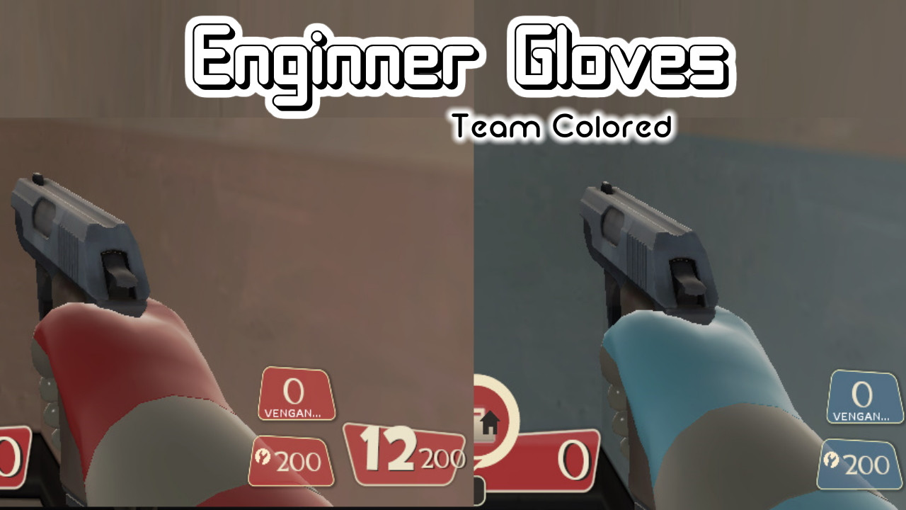 Enginner Gloves Team Colored