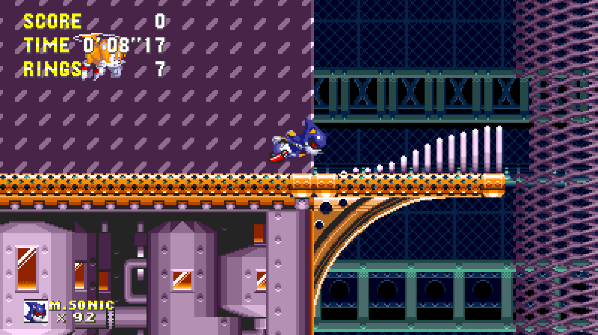 You can fight Metal Sonic and Sonic in Sonic 3 air [Sonic 3 A.I.R.