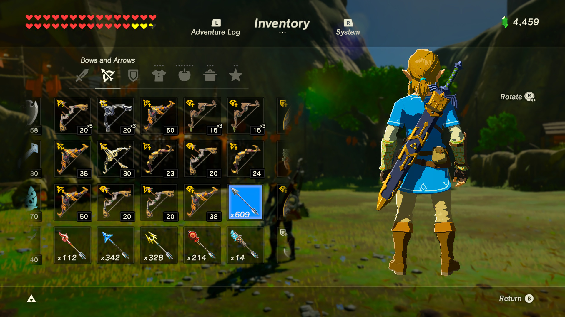 Weapon Resizes [The Legend of Zelda Breath of the Wild (WiiU)] [Mods]