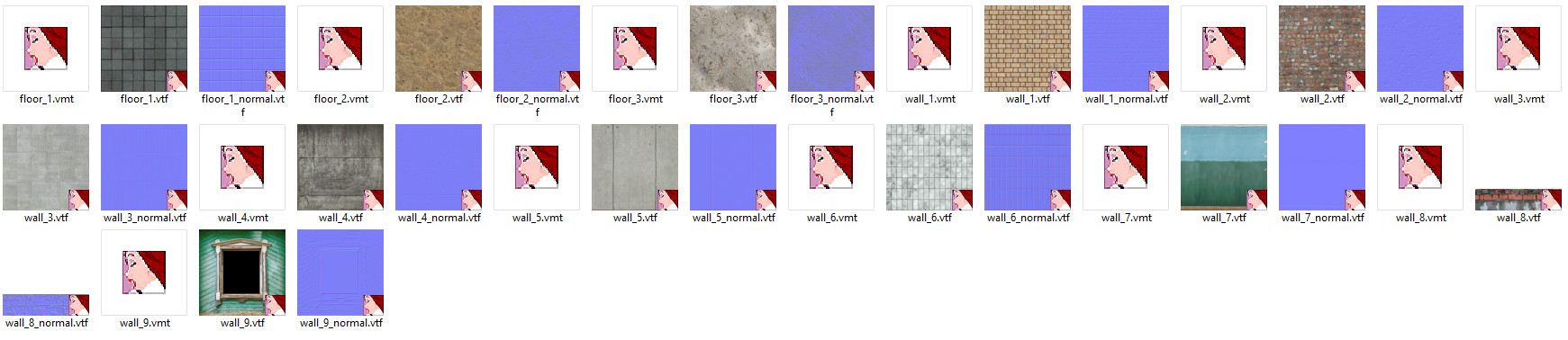 12 new Textures with normal [Source Engine] [Mods]