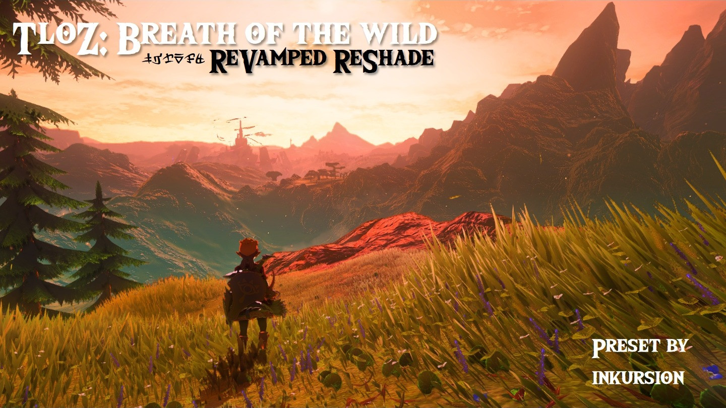 TLoZ BotW Reshade preset by inkursion With Ray tracing and Reflections  (Optimized for low-end) at The Legend of Zelda: Breath of the Wild - Mods  and community