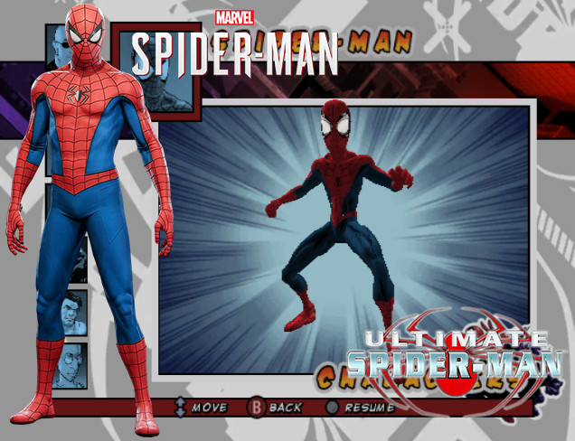 strimmel Hvor fint Træde tilbage Spider Man (Classic Suit PS4) [Ultimate Spider-Man] [Mods]