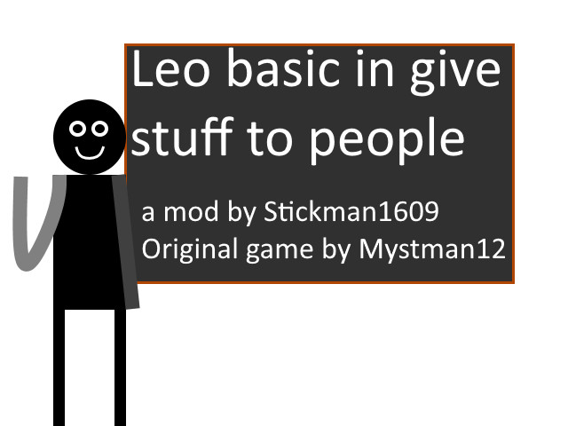 Leo Basics in Giving Stuff to People