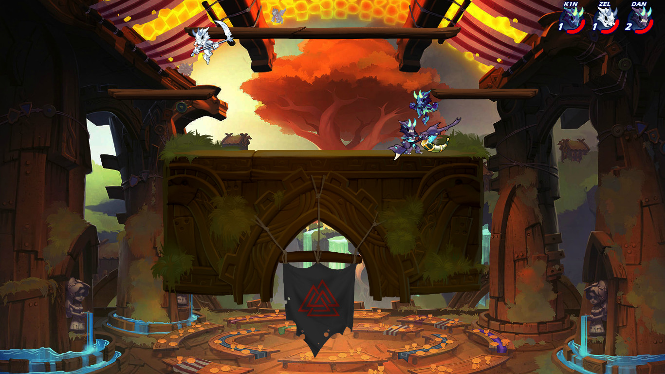 The Great Hall Night/Evening/Dusk Version [Brawlhalla] [Mods]