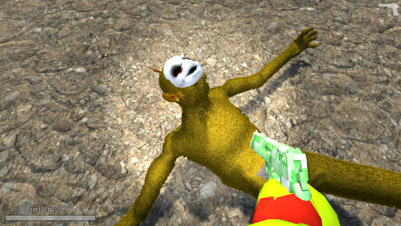 Gorilla Tag Player Skin [Slendytubbies III] [Mods]