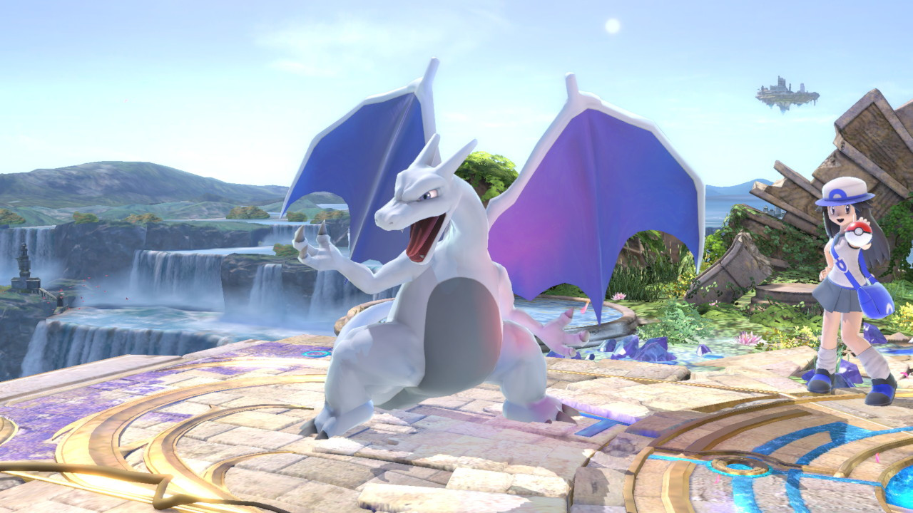 Black and Blue Pokemon Trainer [Super Smash Bros. Ultimate] [Mods]