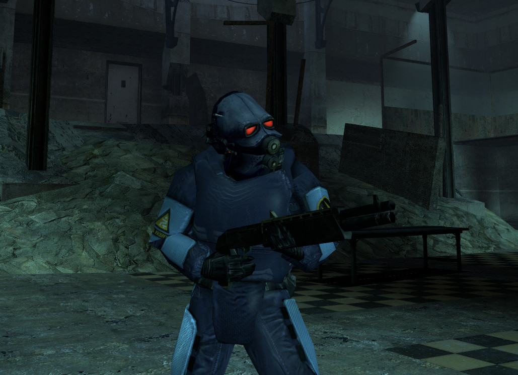 Shotgunner tds. Shotgunner hl2. Half Life 2 Nova Prospekt Guard. Half-Life 2: Deathmatch. Nova Prospekt outside.