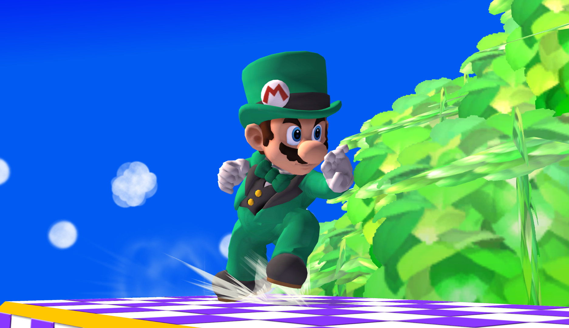 Smash 3C Wedding Mario [Super Smash Bros. Brawl] [Mods]