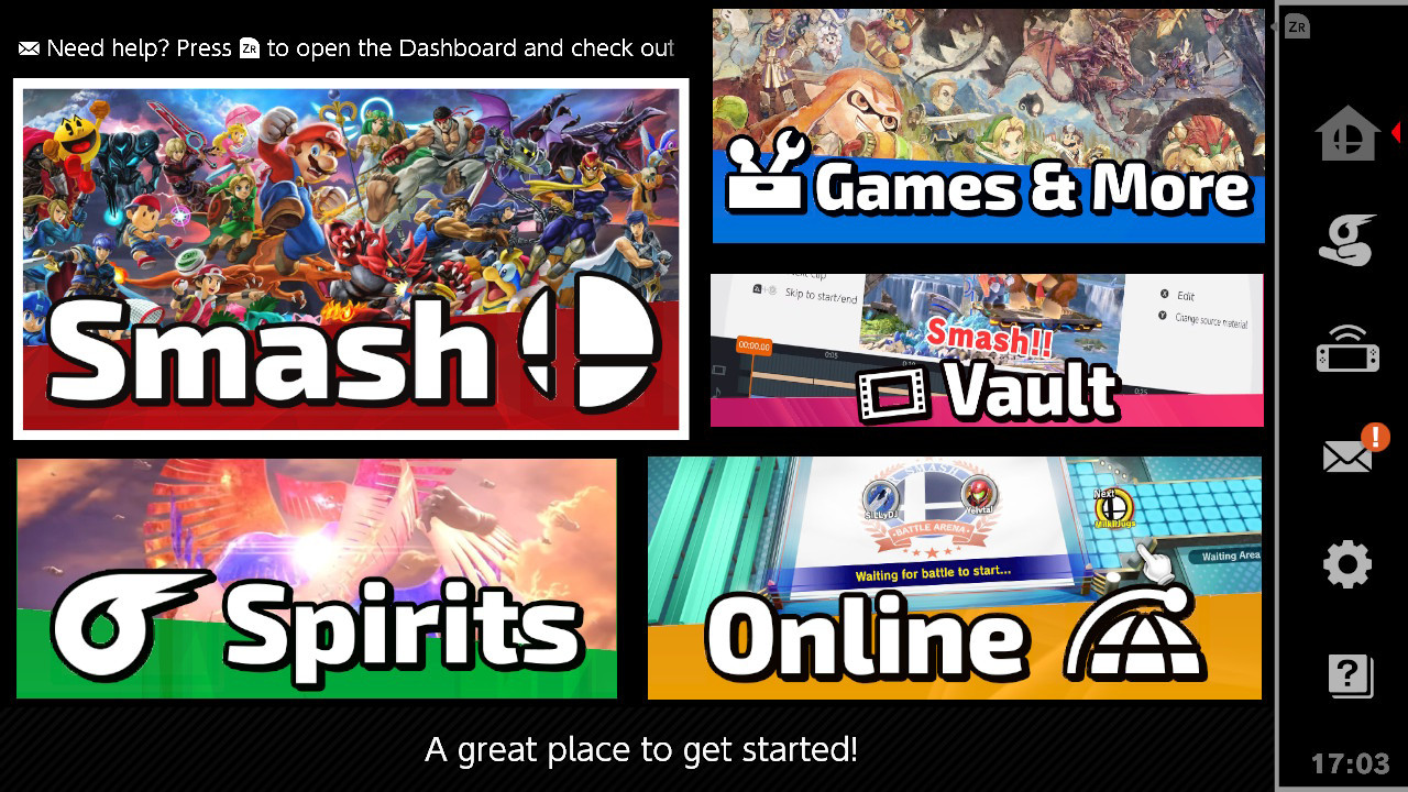 Super Smash Bros. Ultimate, Interface In Game