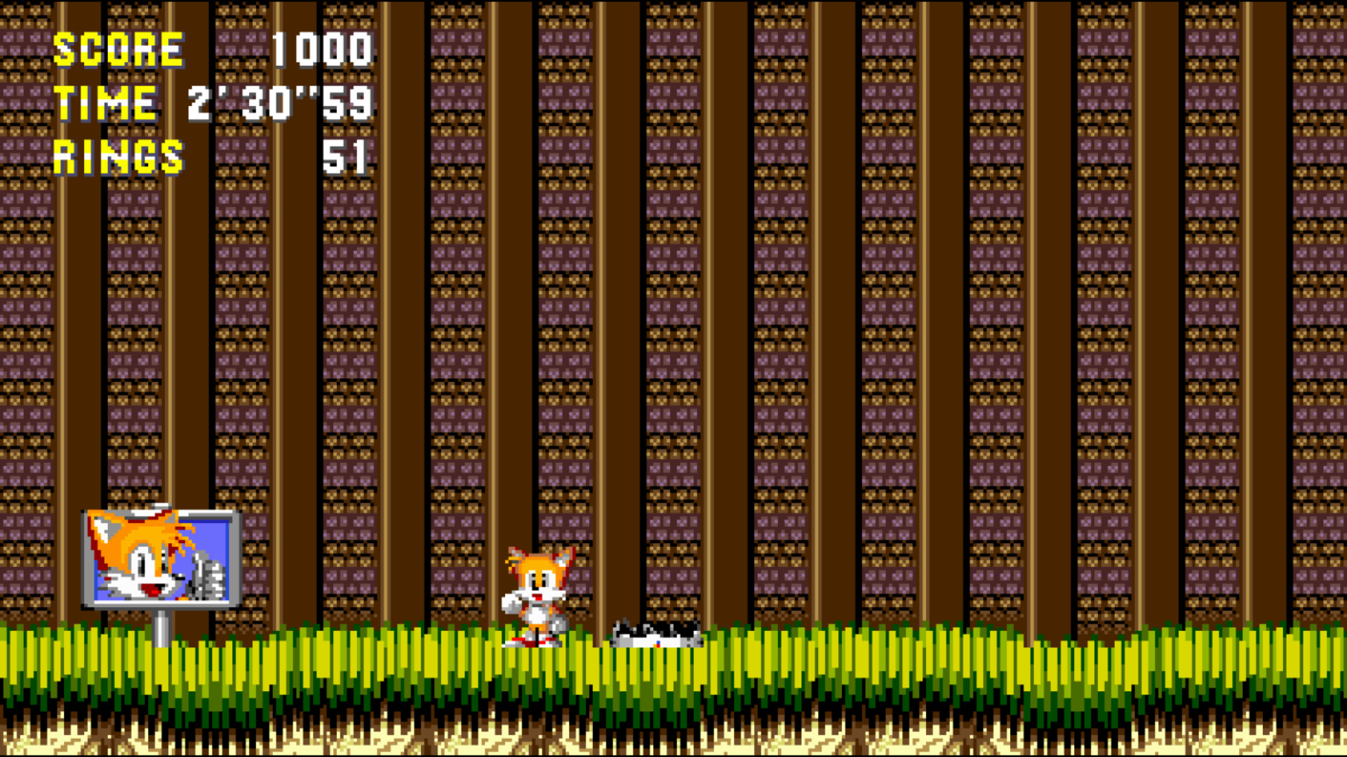 Crusty Sonic Mania signposts Mod for