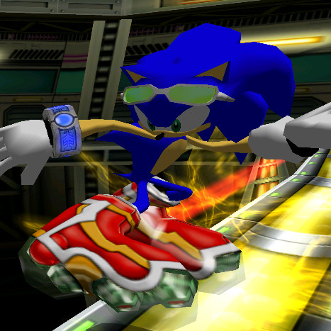 Sonic & Shadow Cover S Shoes [Sonic Riders Zero Gravity] [Mods]