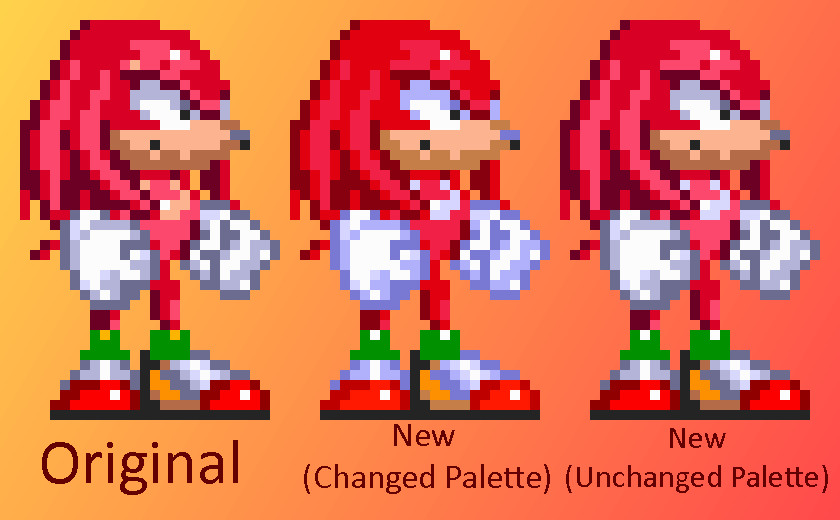 Slightly Better Knuckles [Sonic 3 A.I.R.] [Mods]