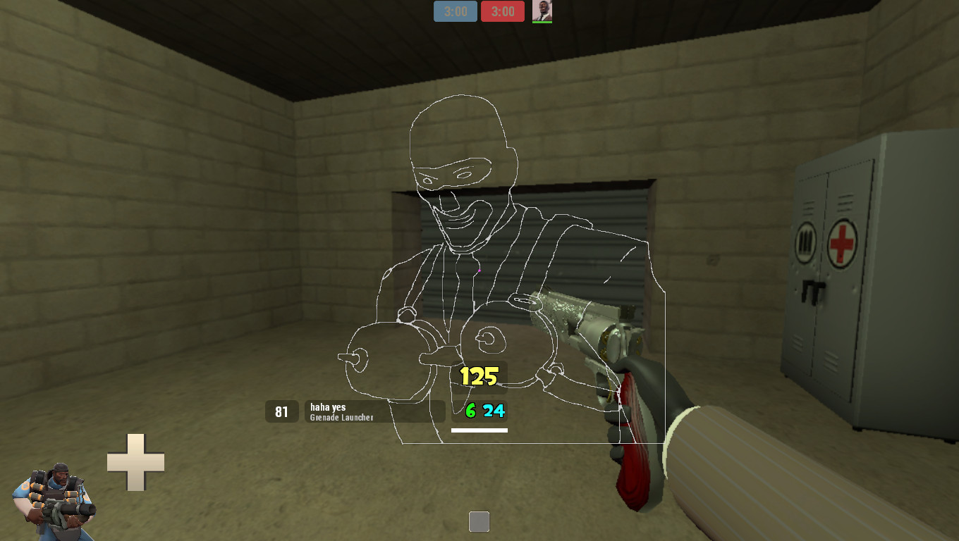 Cursed emoji reaching the screen [Team Fortress 2] [Sprays]