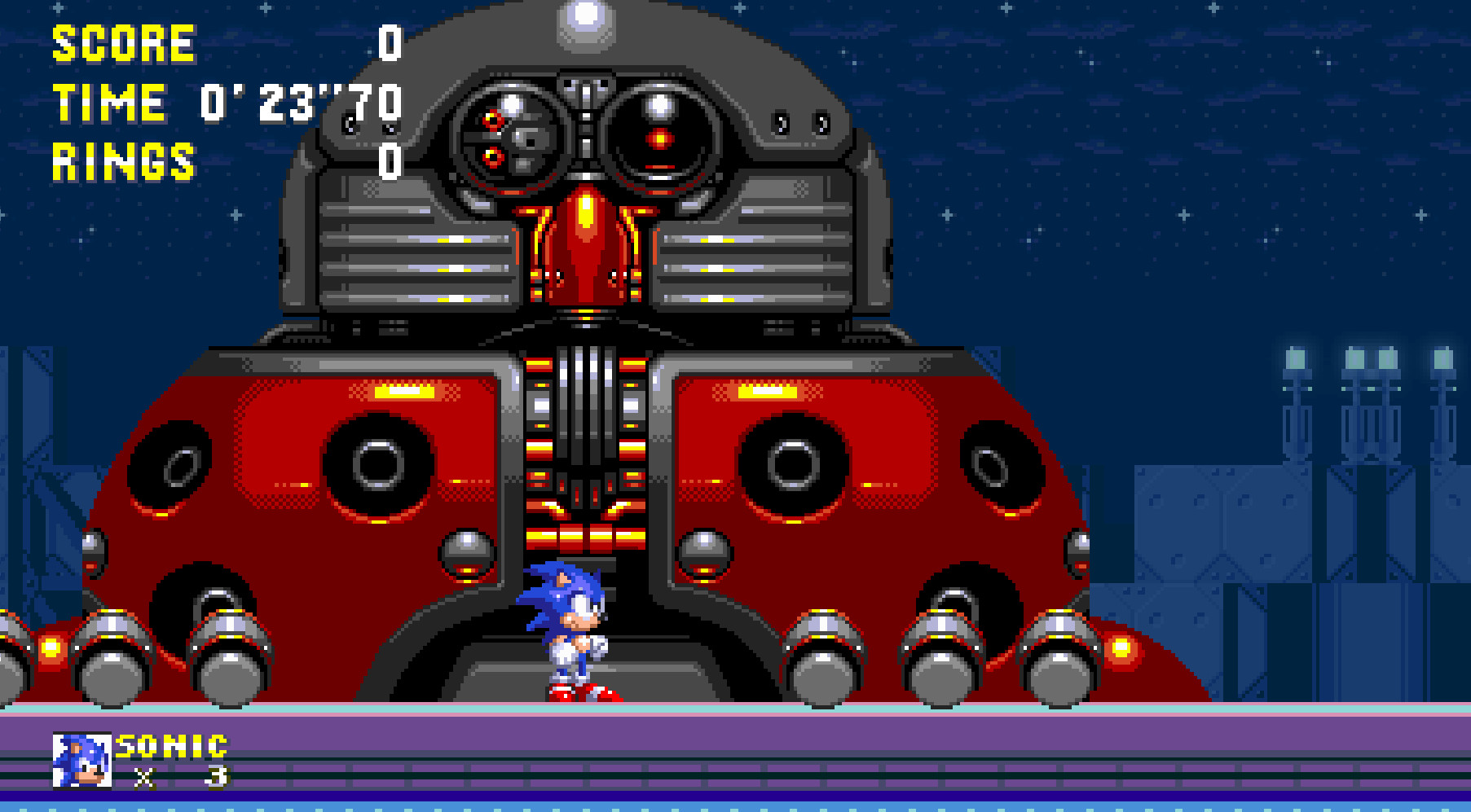 Boss Attack Sonic 3 Air Mods 