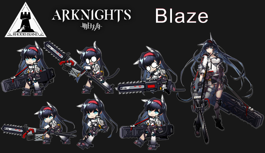 Blaze (Arknights) [100% Orange Juice] [Mods]