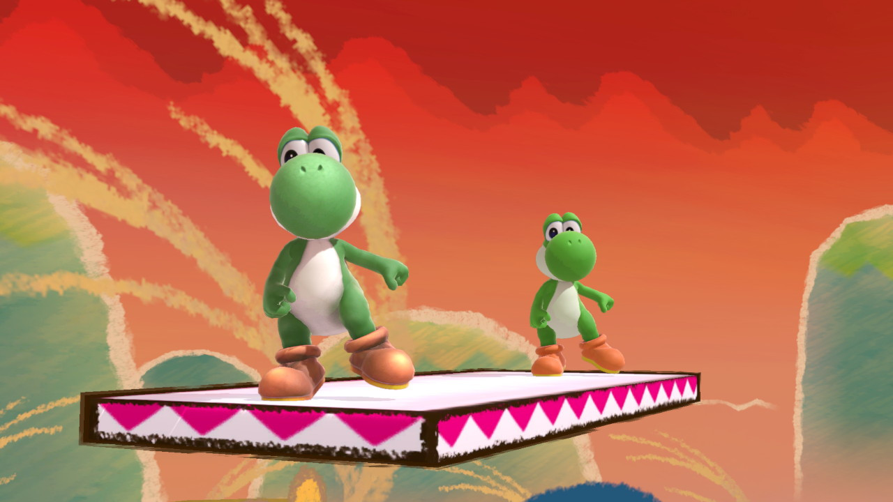 Brawl Yoshi [Super Smash Bros. Ultimate] [Mods]