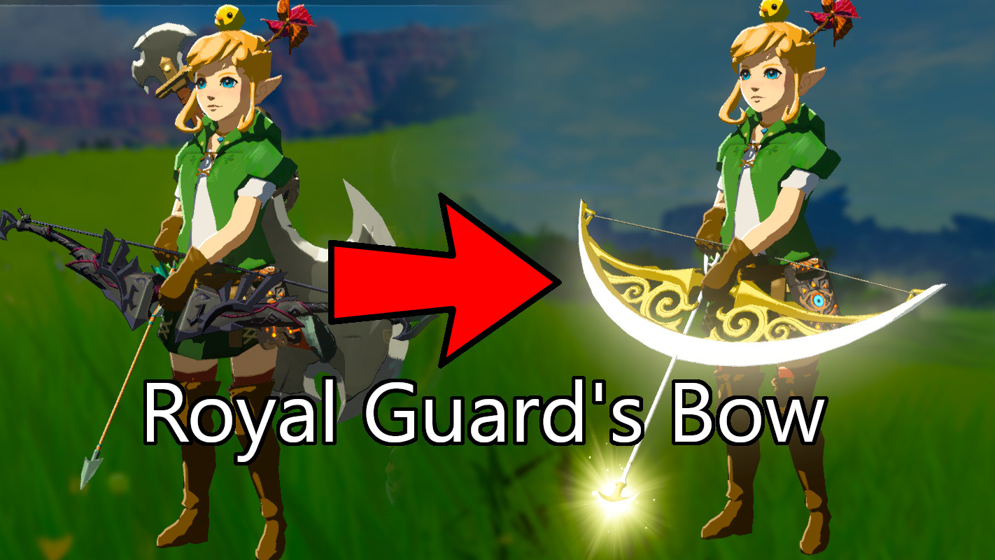 Royal Guard's Bow of Light [The Legend of Zelda: Breath of Wild (WiiU)]