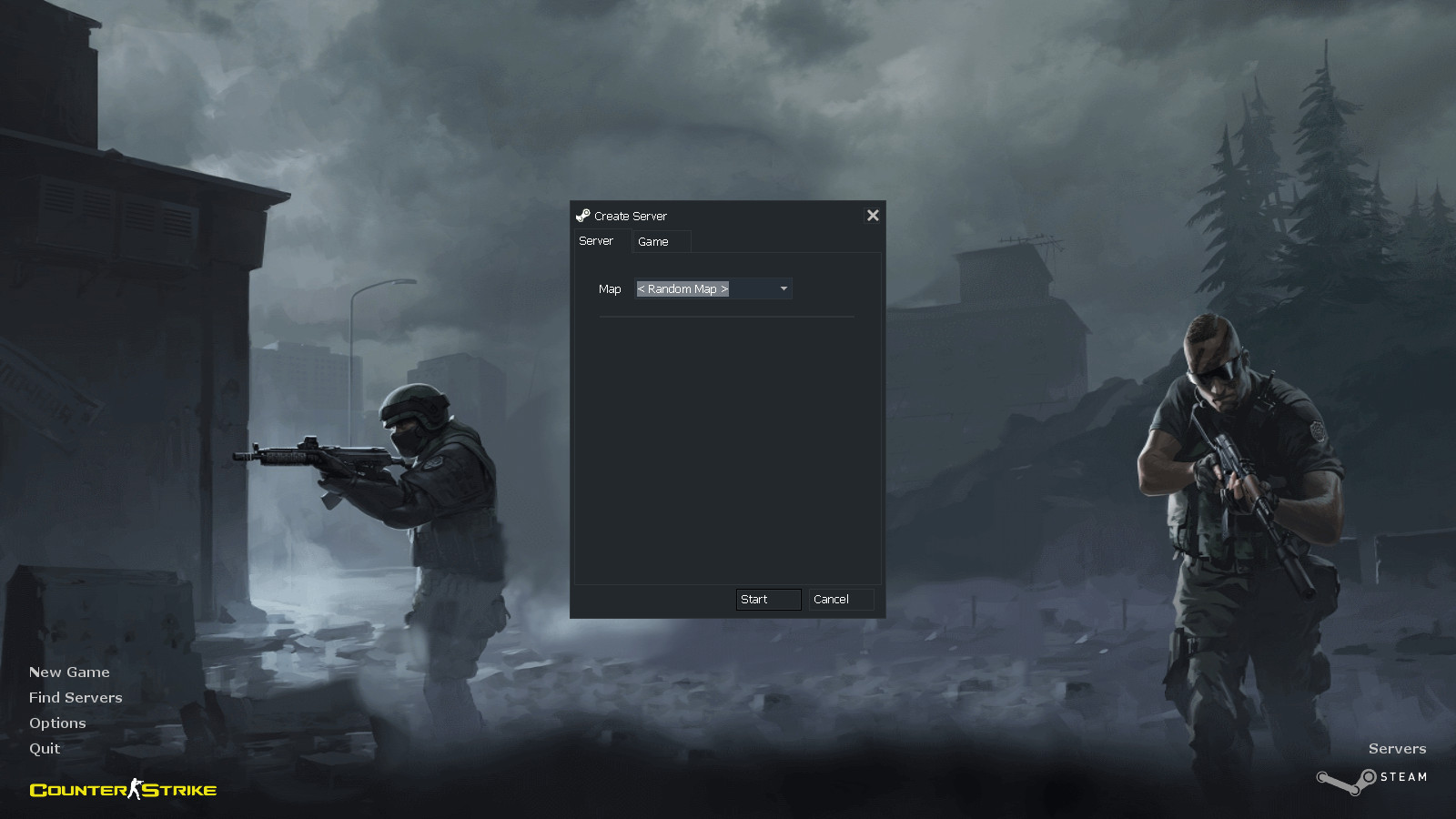 New main menu for CS [Counter-Strike 1.6] [Mods]